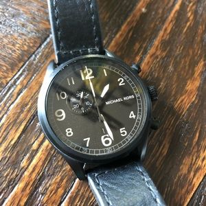 Men’s Michael Kors Hanger Black Dial watch